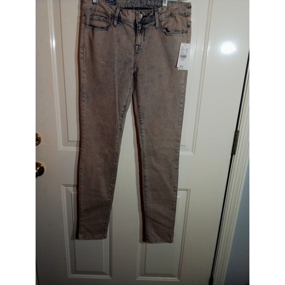 Juniors Pac Sun Oyster Gray Skinniest Denim‎ Jeans New With Tags Size 9 - Picture 8 of 16